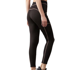 Nouvelle arrivée Leggings de yoga fabriqués en usine motif femmes Legging de yoga fabriqué au Pakistan en vrac pas cher prix Top qualité 100% coton - Product Image 5