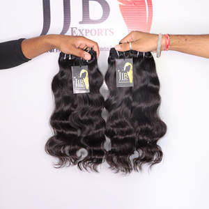 Venta al por mayor de cabello liso de visón indio virgen crudo, cabello humano alineado con cutícula virgen cruda vendedores de cabello alineado con cutícula India - Product Image 2