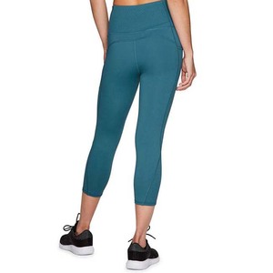 Vente en gros de pantalons de yoga d'entraînement sportif taille haute personnalisés Leggings pour femmes vêtements doux Gym Fitness Leggings 100% coton - Product Image 3
