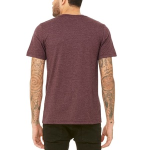 100% coton t-shirt uni hommes grande taille t-shirt 280 ajusté t-shirts pour hommes - Product Image 6