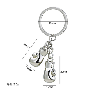 Custom Logo Mini Boxing Glove Keychains 3D Metal Key <b>Rings</b> Hanging Pendants <b>for</b> Sports Parties Teams <b>Couples</b> Personalized Gifts - Product Image 6