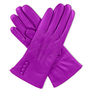 Gants d'hiver en cuir pour femmes à la mode, durables et confortables dans toutes les couleurs - Product Image 1