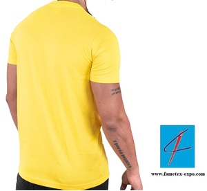 Camisetas lisas de alta calidad para hombre, camisa blanca personalizada por sublimación, 100% de algodón, venta al por mayor - Product Image 6