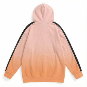 Sweat-shirts à capuche en coton au design personnalisé, style décontracté, coupe ample, épaules tombantes, doux, pour femmes, prix de gros - Product Image 4