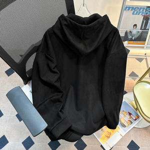 Wholesale Bulk Heavyweight Printed Logo Plus Size <b>Men</b> Vintage Acid Washed Stonewashed Oversized <b>Half</b> <b>Zip</b> up Hoodies <b>Sweatshirts</b> - Product Image 5