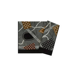 ผ้าพันคอผ้าไหมพิมพ์สี่เหลี่ยมลายโซ่สำหรับทุกฤดูกาล - Product Image 1