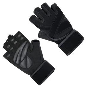 Power Grip Elite entrenamiento gimnasio guantes Fitness hombres mujeres levantamiento de pesas CrossFit antideslizante transpirable medio dedo guante - Product Image 4