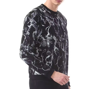 Sweat-shirts pour hommes, dernier design, excellente qualité, légers, couleur unie, polaire, impression personnalisée, en vente. - Product Image 2