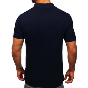 Camiseta de Golf de Manga Corta con Logotipo Personalizado OEM, 100% Algodón, Polo Personalizado para Hombre - Product Image 6