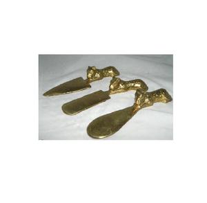 Juego de cuchillos de latón, cubiertos con mango de resina, cuchillos cortadores de queso de latón de alta calidad con calidad superior - Product Image 6