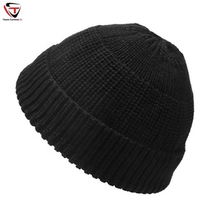 Gorros de Punto Acrílicos Personalizados al por Mayor de Alta Calidad, Gorros de Pescador con Puño Corto, Rayas, Bordado 3D, Impresión Digital, para Exteriores - Product Image 5