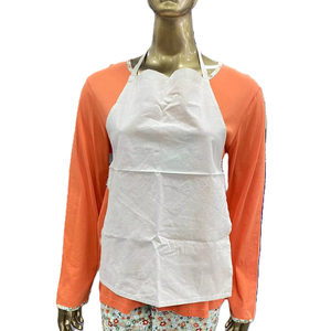 Delantal de cintura con estampado de algodón personalizable Estilos sin mangas para uso en el jardín doméstico con impresión de logotipo Fabricante directo India - Product Image 1