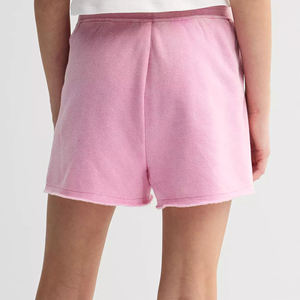 Pantalones cortos de algodón 100% de moda para mujer, artículo de venta caliente, logotipo impreso personalizado, ropa informal de verano, pantalones cortos de mujer streatwear - Product Image 2