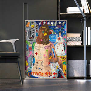 Graffiti <span class=keywords><strong>Pop</strong></span> <span class=keywords><strong>Art</strong></span> peinture <span class=keywords><strong>sur</strong></span> <span class=keywords><strong>toile</strong></span> de fille nue, femme imprimée, peintures modernes, <span class=keywords><strong>Art</strong></span> <span class=keywords><strong>sur</strong></span> <span class=keywords><strong>toile</strong></span> - Product Image 2