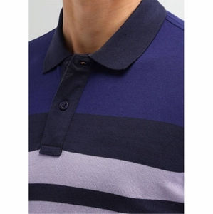 เสื้อโปโลลำลองสำหรับผู้ชายเสื้อโปโลสีทึบระบายอากาศได้ดีดีไซน์ใหม่โลโก้ตามสั่ง - Product Image 4