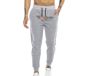 Nouveau pantalon de survêtement de couleur unie à taille haute personnalisé vêtements de sport hip hop à taille moyenne vêtements de sport jogging de travail vente en gros bon marché OEM - Product Image 1