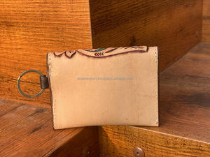 Nuevos monederos tallados a mano de Color, monederos elegantes multiusos de cuero occidental, monederos de tamaño pequeño, superventas para mujeres - Product Image 5