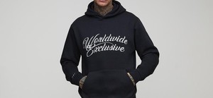 Pull-over personnalisé sweat à capuche imprimé coupe ajustée sweats à capuche en coton épais 400gsm fabriqués au Pakistan - Product Image 2