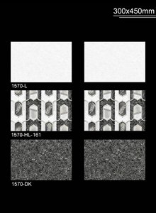 Carreaux muraux d'élévation 12x18 pour intérieur/extérieur 300x450 Carrelage d'intérieur en céramique 30X45 Carrelage de salle de bain Design Carrelages de décoration murale - Product Image 3