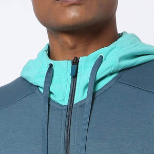 Top moda hombres pulóver invierno Tops 100% algodón poliéster sudaderas con capucha buena calidad liso teñido bajo MOQ - Product Image 6