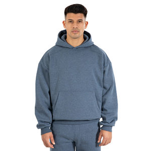 Sudaderas con Capucha Extra Grandes de la Mejor Calidad Personalizadas, Sudaderas de Algodón 100% Pesadas para Invierno, Sudaderas con Capucha para Hombre - Product Image 3