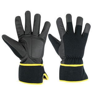 Guantes mecánicos Tela de malla transpirable para flujo de aire y comodidad durante el trabajo Guantes mecánicos Agarre resistente y palma acolchada - Product Image 1