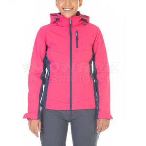 Chaqueta Softshell de diseño personalizado OEM chaqueta Softshell cálida de invierno chaqueta Softshell de alta calidad para mujer - Product Image 1