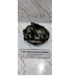 กุหลาบทองและสีน้ำตาลเทวดาสุนัขโกศสำหรับสัตว์เลี้ยงเถ้ากระดูกที่ระลึกโดย Brassworld อินเดียผู้ผลิตโกศสัตว์เลี้ยงจากอินเดีย - Product Image 1