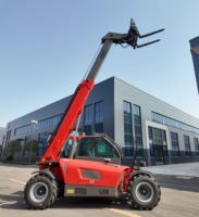 Teleskop-Lader RG-3507 3,5 Tonnen 7m Selbstnivellierender Transportwagen Direkt ab Werk für Lagerstapelung Teleskop-Lader