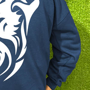 เสื้อฮู้ดแบบสวมหัวสำหรับผู้ชายผ้าฝ้าย100% แบบกำหนดเองระบายอากาศได้แขนยาวพิมพ์ลายสำหรับฤดูหนาว - Product Image 4