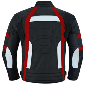 Por encargo chaquetas de motorista impermeable Touring chaqueta hombres motocicleta aventura chaqueta de montar - Product Image 4