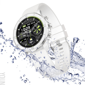 Reloj Inteligente HOME DIGITALOME SW-11 Pantalla OLED Redonda de 1.83 Pulgadas IP68 Resistente al Agua para iPhone y Android con Función para Contestar Llamadas - Product Image 1