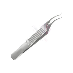 Pinzas oculares Colibri de acero inoxidable alemán de alta calidad, tipo Hoskin, acabado Dall, mango plano, instrumentos quirúrgicos de sutura Manual - Product Image 2