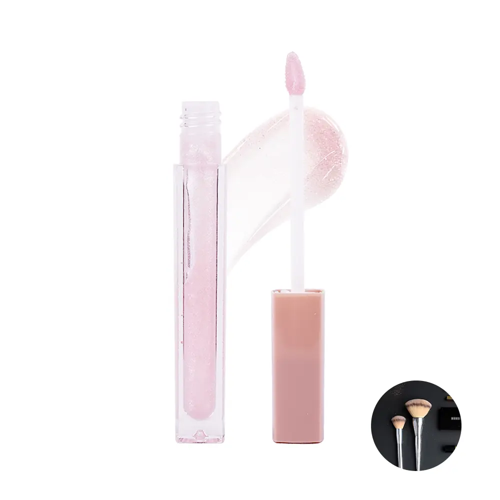 Taiwan product cosmetics Lip gloss featuring Glossy style perfect for Apply on top of lipsticks for a glossy finish