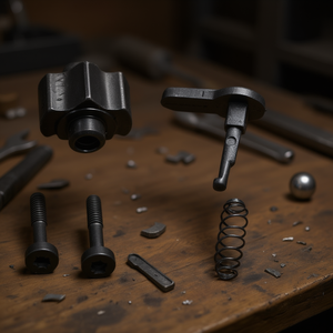 Tornillos de repuesto Hazet para palanca de cambios, resorte de compresión de bola y trinquetes para llave reversible - Product Image 3