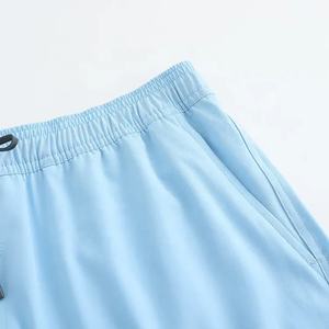 Pantalones cortos de pesca de secado rápido personalizados para hombres, mezcla de polietileno, absorción de humedad, patrón sólido, cordón, playa, pantalones cortos de Surf, venta al por mayor - Product Image 5