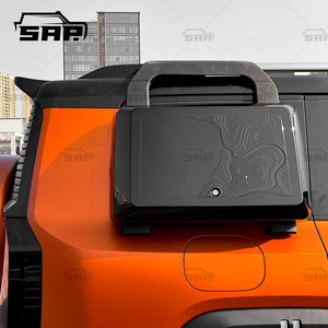 Jetour G700 2026 için Araba <span class=keywords><strong>SUV</strong></span> Aksesuarları Yan Kargo Taşıyıcısı Parlak Siyah ABS Su Geçirmez Yan Eşya Kutusu Delmesiz Yan Saklama Kutusu - Product Image 3