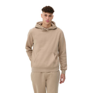 เสื้อฮู้ดดี้และกางเกงวอร์มคุณภาพสูงสำหรับผู้ชาย ชุดวอร์มผ้าฝ้ายฟลีซ 100% ชุดเซ็ต 2 ชิ้น ชุดแทรคสูทสำหรับผู้ชาย - Product Image 2