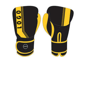 ถุงมือฝึกคิกบ็อกซิ่งหนังแท้พร้อมบรรจุภัณฑ์แบบมืออาชีพป้องกันจากผู้ผลิต - Product Image 1