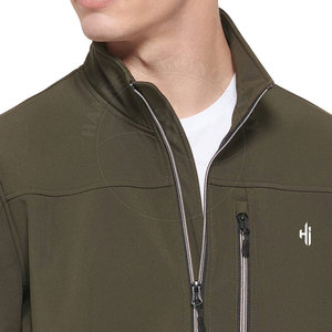 Veste Softshell Homme Haute Qualité Style Urbain Col Montant Hiver Séchage Rapide & Respirante Nouvelle Arrivée avec Faible MOQ - Product Image 6