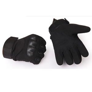 Guantes Deportivos Tácticos de Cuero con Pantalla Táctil, Elásticos, Térmicos, para las Cuatro Estaciones, Protección para Motociclismo, Caza, Senderismo, Dedos Completos - Product Image 6