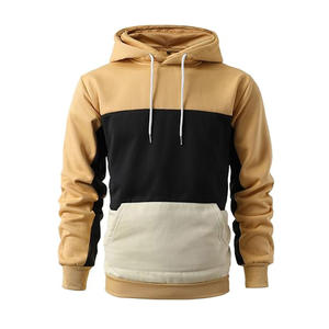 Sudadera con capucha de lana de algodón 100% pesado de alta calidad, cremallera de gran tamaño, logotipo personalizado anticontracción, diseño de Jersey, estilo con cremallera - Product Image 1