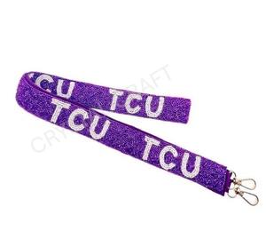 Go Pokes Seed Bead Bag Straps Accessoires de mode avec forme et design personnalisés Sangle perlée pour sac à main - Product Image 3