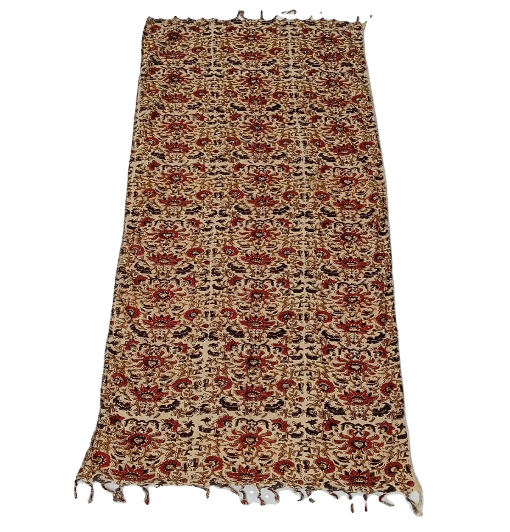 Lenço 100% algodão feminino, lenço árabe vermelho e branco com estampa digital, material versátil e macio, textura