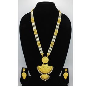 Indian Antique Jewelry <b>Gold</b> Plated Trendy Pure Brass Indian Bridal Wedding Wear Jewelry High Quality Necklace <b>Set</b> - Product Image 6