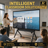 Écran tactile LED rétroéclairé HDTV de 55, 65, 75, 85, 98, 100, 110 pouces, tableau blanc interactif intelligent pour l'éducation, écran plat