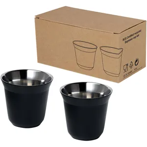 Duo RCS Sustainable Stainless Steel Tumblers <b>Espresso</b> <b>Cup</b> <b>Set</b> for Premium Merchandising - Product Image 2