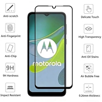 Protecteur d'écran en verre trempé HD Motorola, couverture complète, anti-rayures, anti-traces de doigts, protecteur d'écran Android