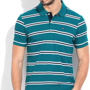 เสื้อยืดผู้ชายแบบ OEM ผ้าฝ้าย 100% ผ่านกระบวนการ Bio-Washed ผ้าปิเก้ พิมพ์ลายรูปภาพ แขนสั้น - Product Image 1