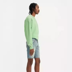 2025 hommes de haute qualité coupe ajustée Denim détresse Shorts bleu jean trous décontracté Style de rue été 2024 nouveau Design confortable - Product Image 4